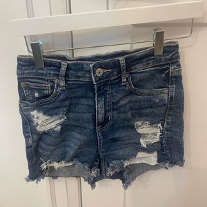 Dark blue American Eagle jeans shorts
